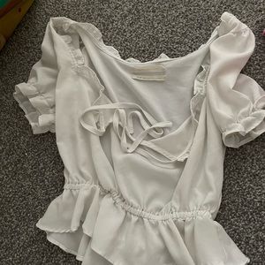 White urban blouse size xs